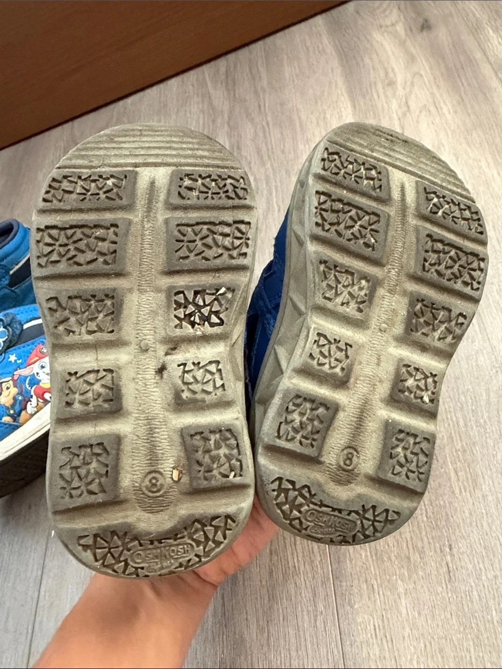OshKosh B'gosh Blue Kids Sneakers with Paw Patrol Design